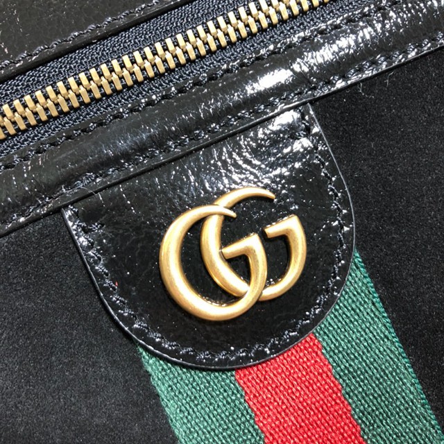 Gucci經典款女包 523658 古馳新款Ophidia系列 Gucci紅色磨砂皮肩背包 Gucci女士斜挎包  gqy1953